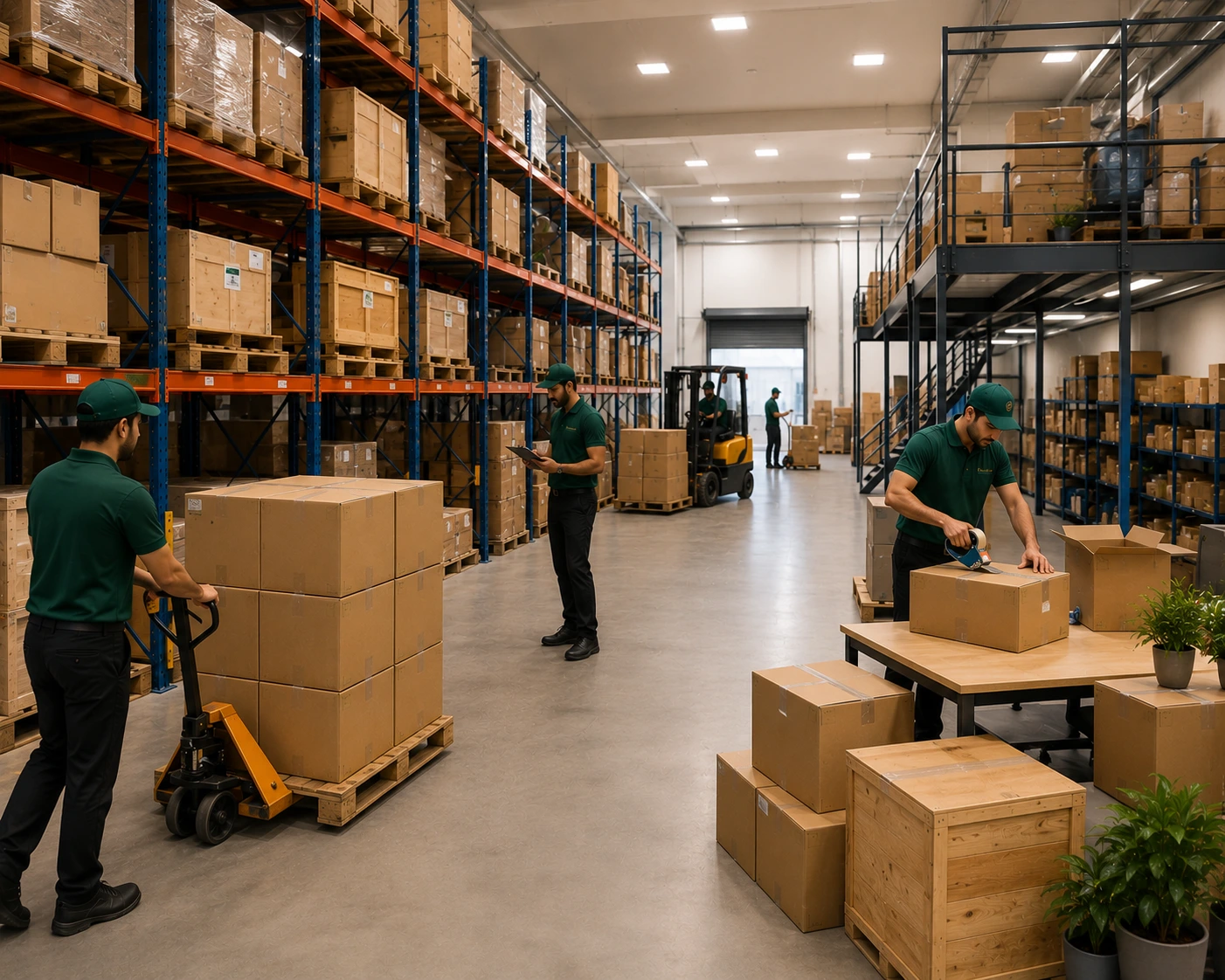 Warehouse and Storage in Solutions  